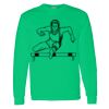 Heavy Cotton 100% Cotton Long Sleeve T Shirt Thumbnail