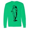 Heavy Cotton 100% Cotton Long Sleeve T Shirt Thumbnail