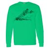 Heavy Cotton 100% Cotton Long Sleeve T Shirt Thumbnail