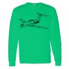 Heavy Cotton 100% Cotton Long Sleeve T Shirt Thumbnail