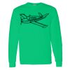 Heavy Cotton 100% Cotton Long Sleeve T Shirt Thumbnail