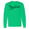 Heavy Cotton 100% Cotton Long Sleeve T Shirt Thumbnail