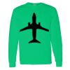 Heavy Cotton 100% Cotton Long Sleeve T Shirt Thumbnail