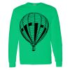 Heavy Cotton 100% Cotton Long Sleeve T Shirt Thumbnail