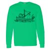 Heavy Cotton 100% Cotton Long Sleeve T Shirt Thumbnail