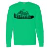 Heavy Cotton 100% Cotton Long Sleeve T Shirt Thumbnail