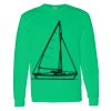 Heavy Cotton 100% Cotton Long Sleeve T Shirt Thumbnail