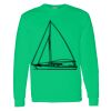 Heavy Cotton 100% Cotton Long Sleeve T Shirt Thumbnail