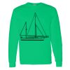 Heavy Cotton 100% Cotton Long Sleeve T Shirt Thumbnail