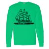 Heavy Cotton 100% Cotton Long Sleeve T Shirt Thumbnail