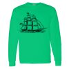 Heavy Cotton 100% Cotton Long Sleeve T Shirt Thumbnail