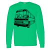 Heavy Cotton 100% Cotton Long Sleeve T Shirt Thumbnail