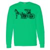 Heavy Cotton 100% Cotton Long Sleeve T Shirt Thumbnail