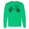 Heavy Cotton 100% Cotton Long Sleeve T Shirt Thumbnail