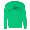 Heavy Cotton 100% Cotton Long Sleeve T Shirt Thumbnail