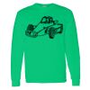 Heavy Cotton 100% Cotton Long Sleeve T Shirt Thumbnail