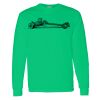 Heavy Cotton 100% Cotton Long Sleeve T Shirt Thumbnail