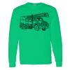 Heavy Cotton 100% Cotton Long Sleeve T Shirt Thumbnail