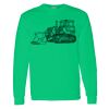 Heavy Cotton 100% Cotton Long Sleeve T Shirt Thumbnail