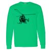 Heavy Cotton 100% Cotton Long Sleeve T Shirt Thumbnail