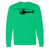 Heavy Cotton 100% Cotton Long Sleeve T Shirt Thumbnail