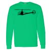 Heavy Cotton 100% Cotton Long Sleeve T Shirt Thumbnail