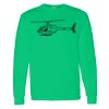 Heavy Cotton 100% Cotton Long Sleeve T Shirt Thumbnail