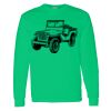 Heavy Cotton 100% Cotton Long Sleeve T Shirt Thumbnail