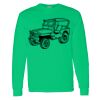 Heavy Cotton 100% Cotton Long Sleeve T Shirt Thumbnail