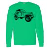 Heavy Cotton 100% Cotton Long Sleeve T Shirt Thumbnail