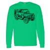 Heavy Cotton 100% Cotton Long Sleeve T Shirt Thumbnail