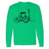 Heavy Cotton 100% Cotton Long Sleeve T Shirt Thumbnail