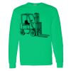 Heavy Cotton 100% Cotton Long Sleeve T Shirt Thumbnail