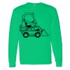 Heavy Cotton 100% Cotton Long Sleeve T Shirt Thumbnail