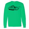 Heavy Cotton 100% Cotton Long Sleeve T Shirt Thumbnail