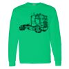 Heavy Cotton 100% Cotton Long Sleeve T Shirt Thumbnail