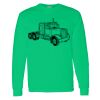 Heavy Cotton 100% Cotton Long Sleeve T Shirt Thumbnail