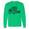 Heavy Cotton 100% Cotton Long Sleeve T Shirt Thumbnail