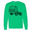 Heavy Cotton 100% Cotton Long Sleeve T Shirt Thumbnail