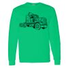 Heavy Cotton 100% Cotton Long Sleeve T Shirt Thumbnail