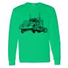 Heavy Cotton 100% Cotton Long Sleeve T Shirt Thumbnail