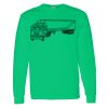 Heavy Cotton 100% Cotton Long Sleeve T Shirt Thumbnail