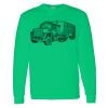 Heavy Cotton 100% Cotton Long Sleeve T Shirt Thumbnail