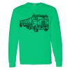 Heavy Cotton 100% Cotton Long Sleeve T Shirt Thumbnail