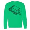 Heavy Cotton 100% Cotton Long Sleeve T Shirt Thumbnail