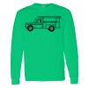 Heavy Cotton 100% Cotton Long Sleeve T Shirt Thumbnail