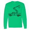 Heavy Cotton 100% Cotton Long Sleeve T Shirt Thumbnail