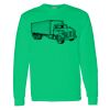 Heavy Cotton 100% Cotton Long Sleeve T Shirt Thumbnail