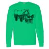 Heavy Cotton 100% Cotton Long Sleeve T Shirt Thumbnail